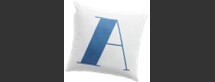 Online Designer Combined Living/Dining Alphabet Letter Throw Pillow