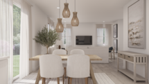 Online Designer Combined Living/Dining 3D Model