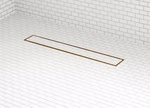 Online Designer Bathroom 36" Cohen Linear Tile-In Shower Drain - with Drain Flange