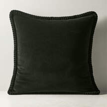 Online Designer Bedroom Dark Green Velvet Pillow