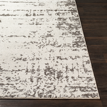 Online Designer Combined Living/Dining Ivory Gray Rug