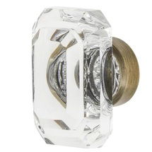 Online Designer Bathroom Gem Clear Crystal Crystal 1 9/16" Cabinet Knob