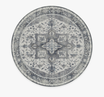 Online Designer Combined Living/Dining Kira Stone Blue Rug