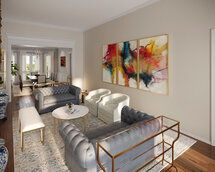 Online Designer Living Room 3D Model