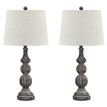 Online Designer Bedroom Silvy 29" Table Lamp Set