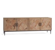 Online Designer Combined Living/Dining Parquet 72" Reclaimed Wood Media Console