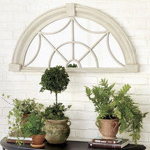 Online Designer Hallway/Entry Bunny Williams Transom Indoor/Outdoor Mirror