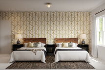 Online Designer Bedroom 3D Model