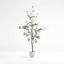 Online Designer Combined Living/Dining Faux Olive Tree