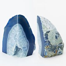 Online Designer Living Room Agate Stone Bookends