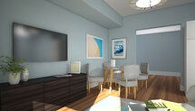 Online Designer Dining Room 3D Model