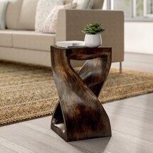 Online Designer Combined Living/Dining Belen Twist End Table