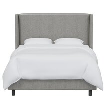 Online Designer Bedroom Goodrich Velvet Upholstered Standard Bed