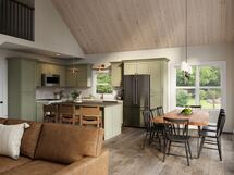 Online Designer Combined Living/Dining 3D Model