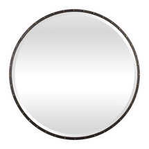 Online Designer Combined Living/Dining Gold Studded Round Mirror