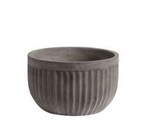 Online Designer Patio Concrete Fluted Planters