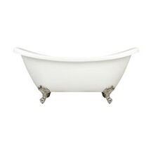 Online Designer Bathroom ROSALIND ACRYLIC CLAWFOOT TUB - IMPERIAL FEET