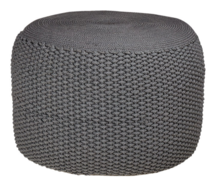 Online Designer Combined Living/Dining KNIT POUF