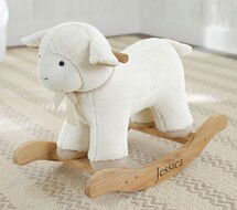 Online Designer Nursery Nursery Lamb Plush Rocker