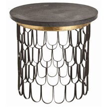 Online Designer Living Room Blackish Side Table