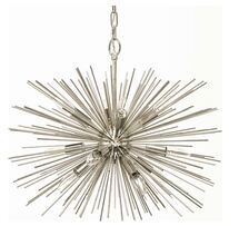 Online Designer Bathroom EMME STARBURST 12 LIGHT POLISHED NICKEL SPUTNIK CHANDELIER, 24"