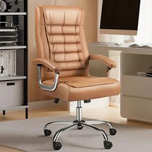 Online Designer Bedroom Savvas Computer Desk Chair with Spring Seat, High Back Executive Office Chair