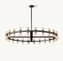 Online Designer Combined Living/Dining ARCACHON LED ROUND CHANDELIER 48"