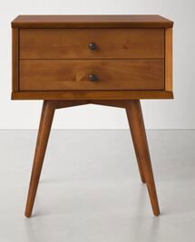 Online Designer Bedroom Grady Solid Wood Nightstand