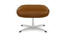 Online Designer Combined Living/Dining Arie Leather Ottoman