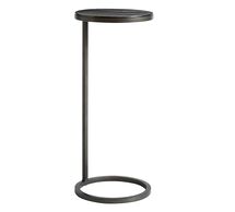 Online Designer Combined Living/Dining Duke Round Metal Accent Table