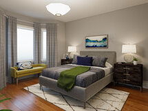 Online Designer Bedroom 3D Model