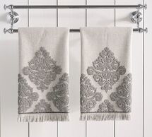 Online Designer Bathroom ISELLA JACQUARD HAND TOWELS