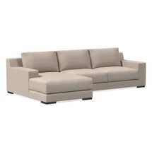 Online Designer Combined Living/Dining Dalton 2-Piece Chaise Sectional (111"–121")