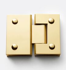 Online Designer Bathroom 180 Degree Glass-to-Glass Shower Door Hinge