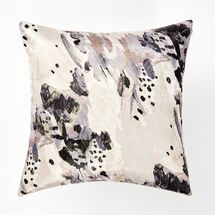 Online Designer Combined Living/Dining Impressionist Brocade Pillow Cover