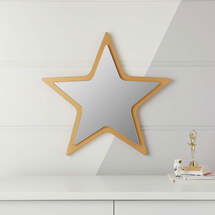 Online Designer Bedroom Star Shaped Mirror