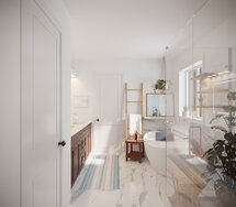 Online Designer Bathroom 3D Model