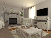 Online Designer Living Room 3D Model