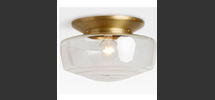 Online Designer Bathroom Foster 8" Flush Mount