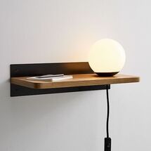 Online Designer Business/Office Timber Shelf Sconce