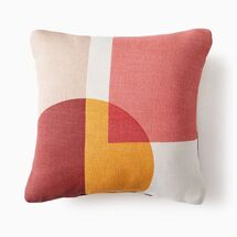 Online Designer Patio Graphic Shapes Indoor/Outdoor Pillow