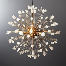 Online Designer Combined Living/Dining RAY QUARTZ PENDANT LIGHT