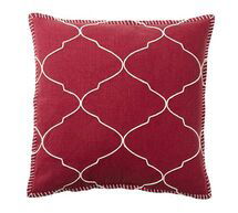 Online Designer Living Room Tile Embroidered Pillow Cover