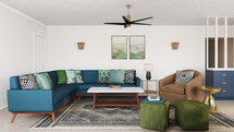 Online Designer Living Room 3D Model