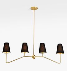 Online Designer Dining Room Berkshire Linear Pendant