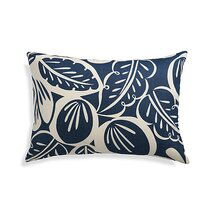 Online Designer Living Room Audra 22"x15" Pillow with Feather-Down Insert