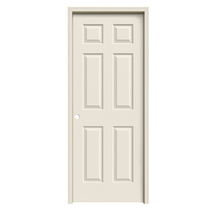 Online Designer Hallway/Entry ReliaBilt Prehung Hollow Core 6-Panel Interior Door 