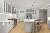 Online Designer Kitchen 3D Model