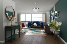 Online Designer Living Room 3D Model