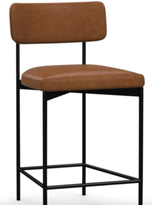 Online Designer Living Room Maison Leather Counter Stool